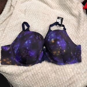 🌻Torrid 42B Purple Starry Bra